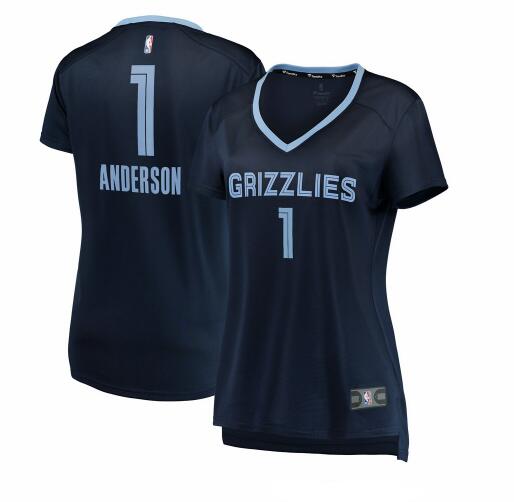 Camiseta baloncesto Kyle Anderson 1 icon edition Armada Memphis Grizzlies Mujer