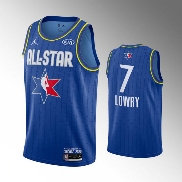 Camiseta baloncesto Kyle Lowry 7 Azul All Star 2020 Hombre