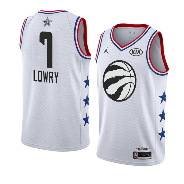 Camiseta baloncesto Kyle Lowry 7 Blanco All Star 2019 Hombre