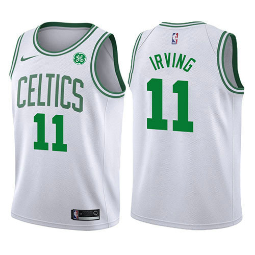 Camiseta baloncesto Kyrie Irving 11 2017-18 Blanco Boston Celtics Nino