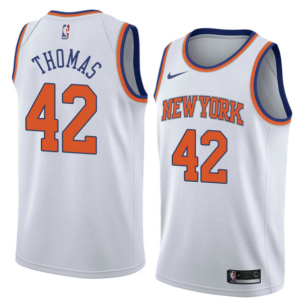 Camiseta baloncesto Lance Thomas 42 Statement 2018 Blanco New York Knicks Hombre