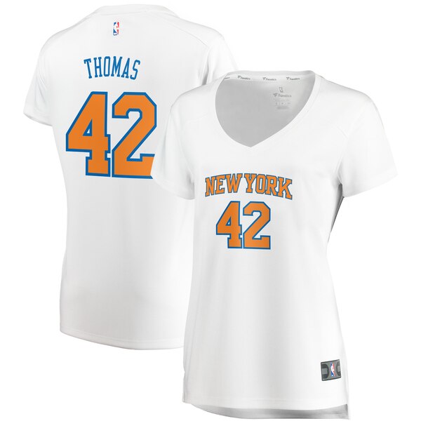Camiseta baloncesto Lance Thomas 42 association edition Blanco New York Knicks Mujer