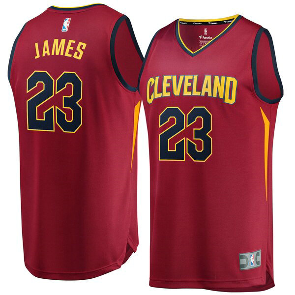 Camiseta baloncesto LeBron James 23 2003-2004 Rojo Cleveland Cavaliers Hombre