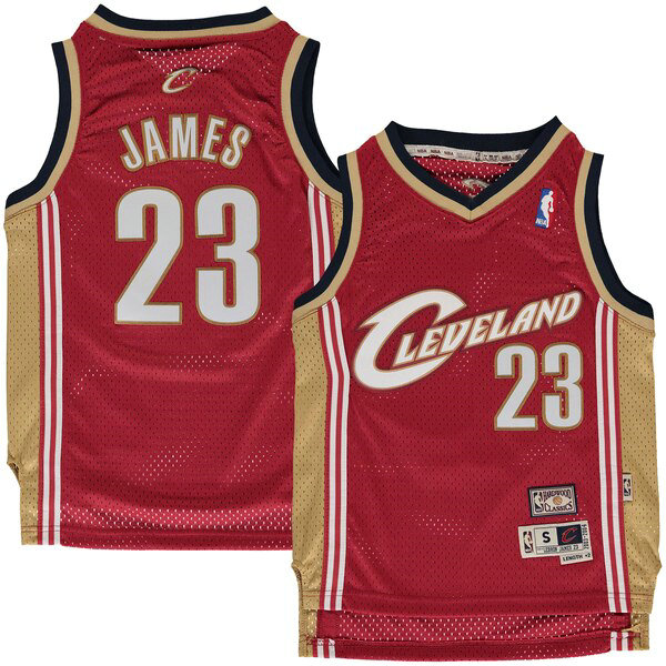 Camiseta baloncesto LeBron James 23 2019 Rojo Cleveland Cavaliers Hombre