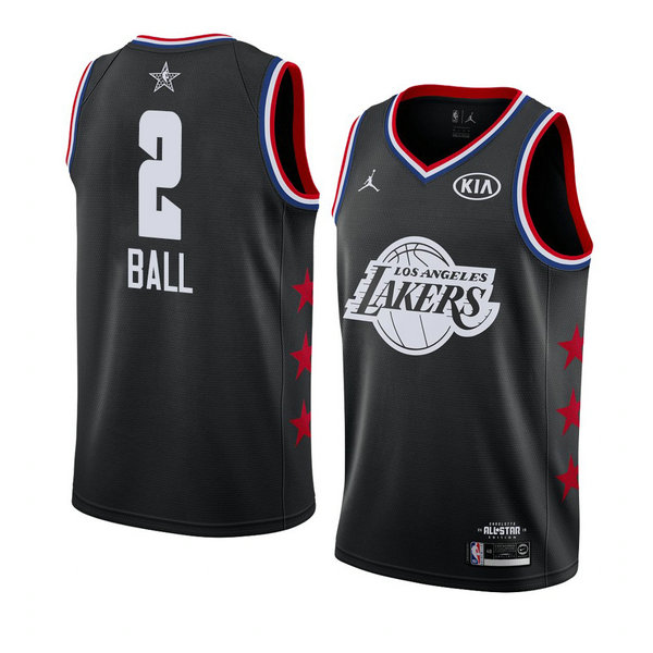 Camiseta baloncesto Lonzo Ball 2 Negro All Star 2019 Hombre
