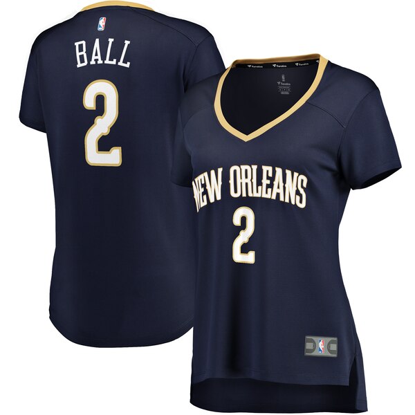 Camiseta baloncesto Lonzo Ball 2 icon edition Armada New Orleans Pelicans Mujer