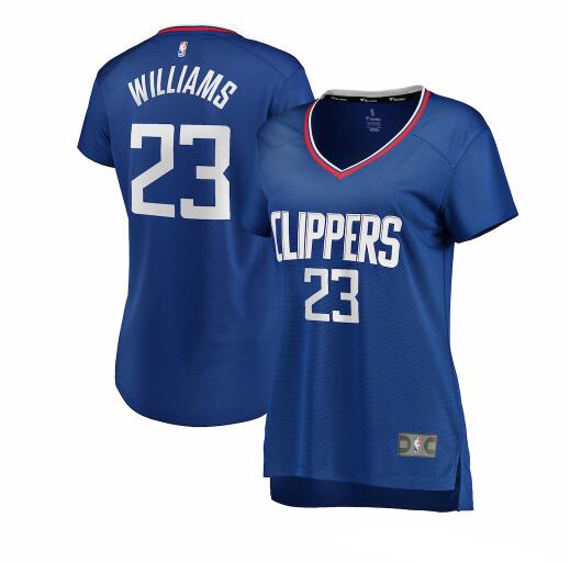Camiseta baloncesto Lou Williams 23 icon edition Azul Los Angeles Clippers Mujer