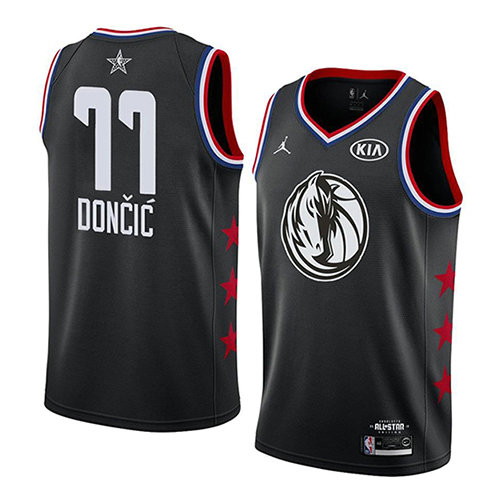 Camiseta baloncesto Luka Doncic 77 Negro All Star 2019 Hombre