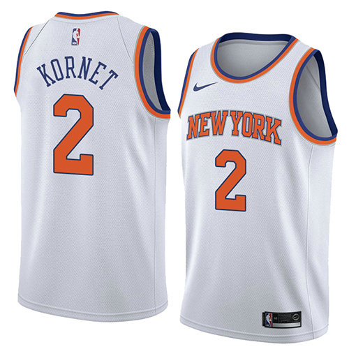 Camiseta baloncesto Luke Kornet 2 Association 2018 Blanco New York Knicks Hombre