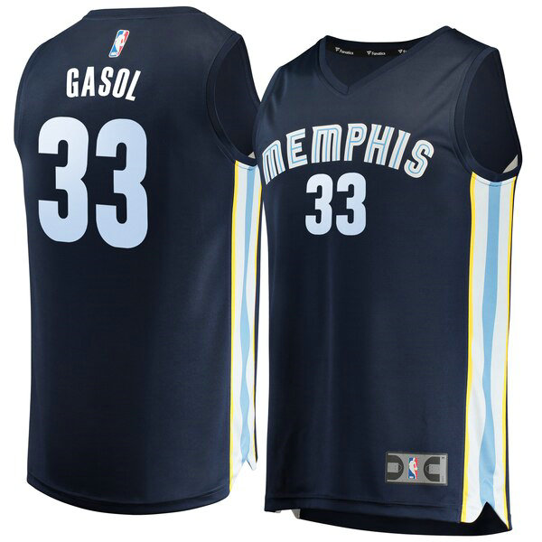 Camiseta baloncesto Marc Gasol 33 Icon Edition Armada Memphis Grizzlies Hombre