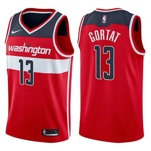 Camiseta baloncesto Marcin Gortat 13 Icon 2017-18 Rojo Washington Wizards Hombre