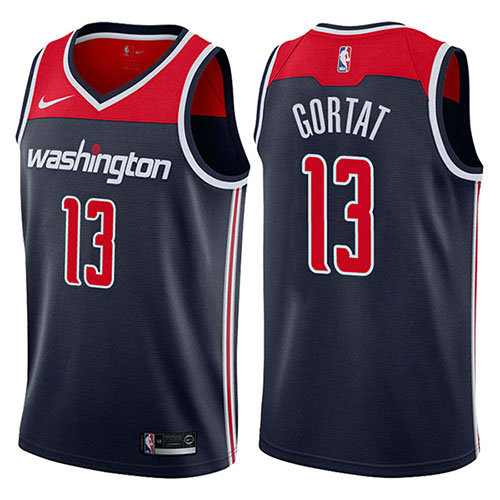 Camiseta baloncesto Marcin Gortat 13 Statement 2017-18 Azul Washington Wizards Hombre