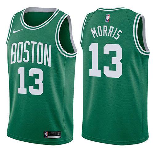 Camiseta baloncesto Marcus Morris 13 Icon 2017-18 Verde Boston Celtics Hombre