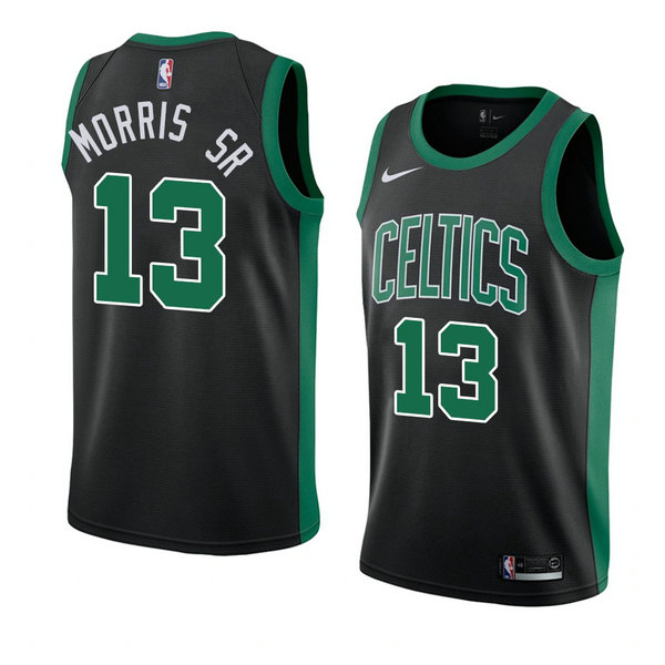 Camiseta baloncesto Marcus Morris 13 Statement 2018 Negro Boston Celtics Hombre
