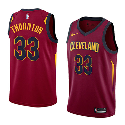 Camiseta baloncesto Marcus Thornton 33 Icon 2018 Rojo Cleveland Cavaliers Hombre