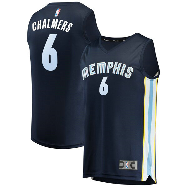 Camiseta baloncesto Mario Chalmers 6 Icon Edition Armada Memphis Grizzlies Hombre