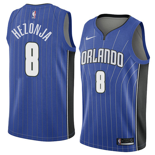 Camiseta baloncesto Mario Hezonja 8 Icon 2018 Azul Orlando Magic Hombre