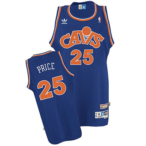 Camiseta baloncesto Mark Price 25 Retro 2008 Azul Cleveland Cavaliers Hombre