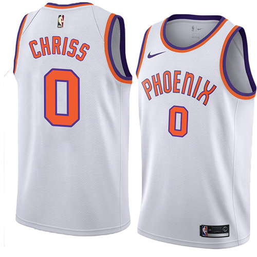 Camiseta baloncesto Marquese Chriss 0 Hardwood Classic 2018 Blanco Phoenix Suns Hombre