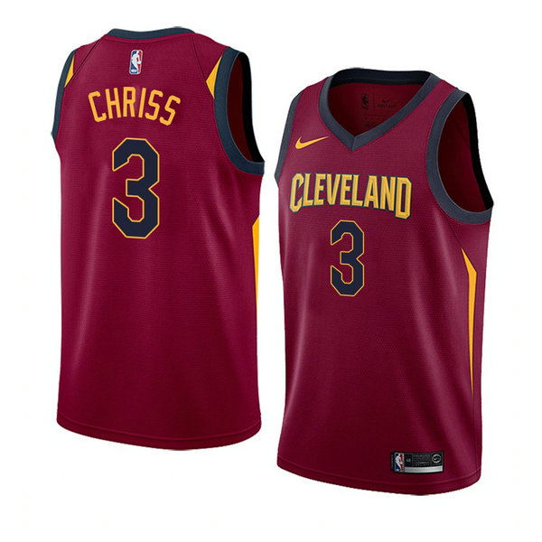 Camiseta baloncesto Marquese Chriss 3 Icon 2018 Rojo Cleveland Cavaliers Hombre