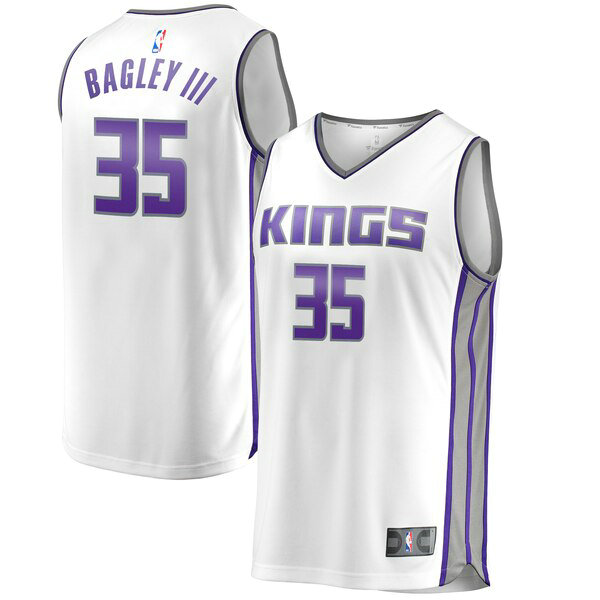 Camiseta baloncesto Marvin Bagley III 35 Association Edition Blanco Sacramento Kings Hombre