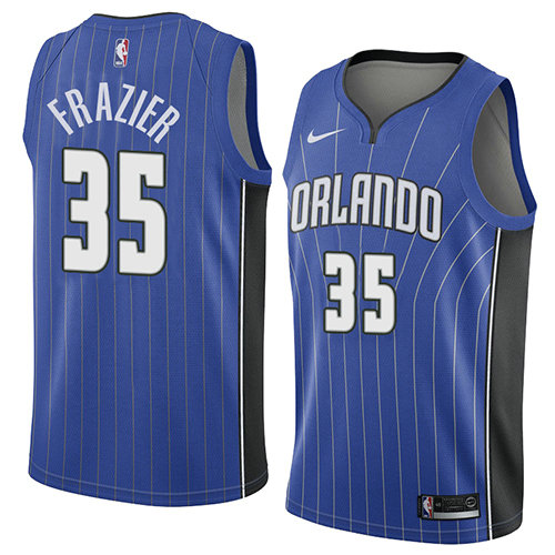 Camiseta baloncesto Melvin Frazier 35 Icon 2018 Azul Orlando Magic Hombre