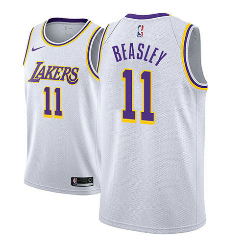 Camiseta baloncesto Michael Beasley 11 Association 2018-19 Blanco Los Angeles Lakers Hombre