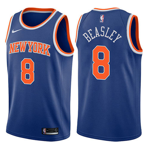 Camiseta baloncesto Michael Beasley 8 Icon 2017-18 Azul New York Knicks Hombre