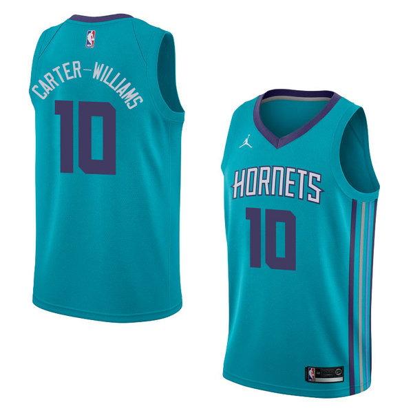 Camiseta baloncesto Michael Carter-williams 10 Icon 2018 Verde Charlotte Hornets Hombre