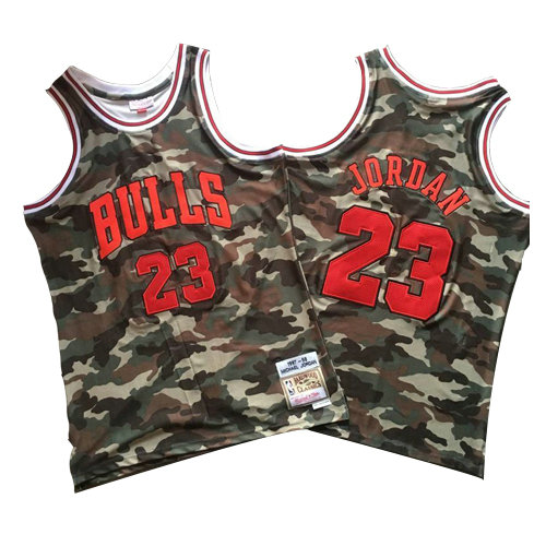 Camiseta baloncesto Michael Jordan 23 Hardwood Verde Chicago Bulls Hombre