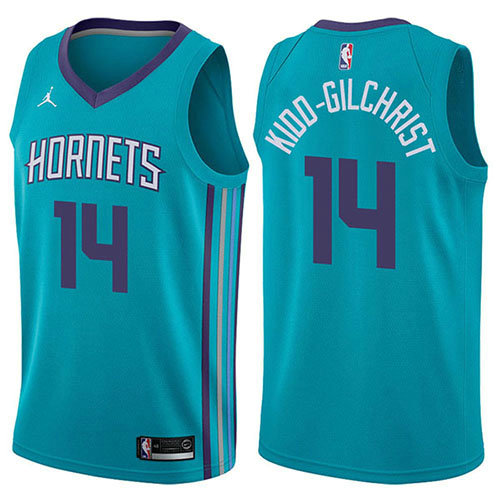 Camiseta baloncesto Michael Kidd-Gilchrist 14 Icon 2017-18 Verde Charlotte Hornets Hombre