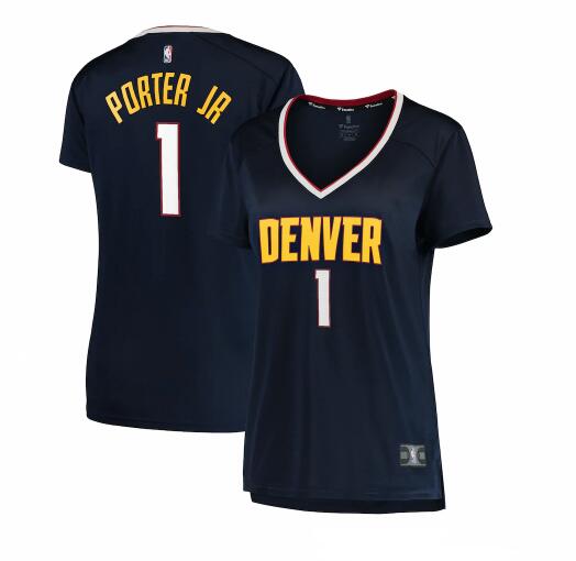 Camiseta baloncesto Michael Porter Jr. 1 icon edition Armada Denver Nuggets Mujer