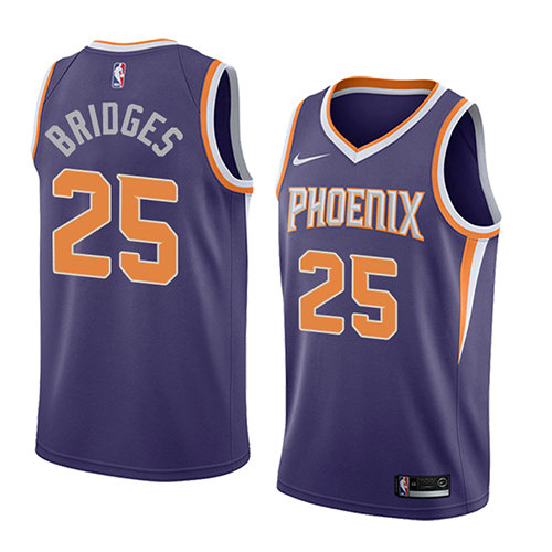 Camiseta baloncesto Mikal Bridges 25 Icon 2018 P鐓pura Phoenix Suns Hombre