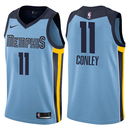 Camiseta baloncesto Mike Conley 11 Statement 2017-18 Azul Memphis Grizzlies Hombre
