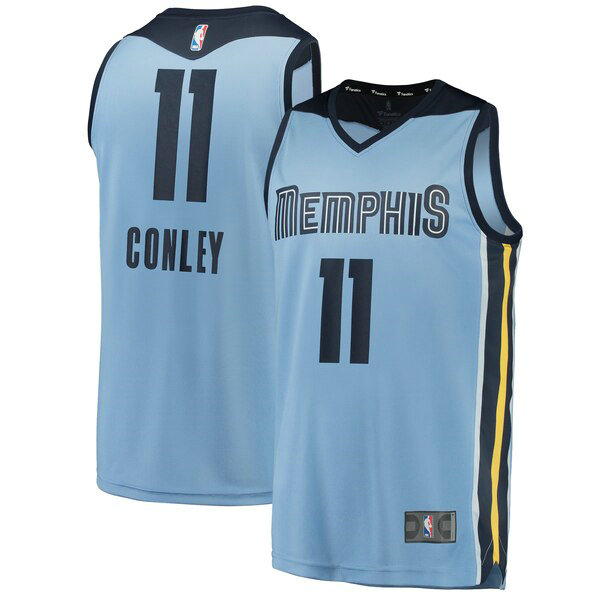 Camiseta baloncesto Mike Conley 11 Statement Edition Azul Memphis Grizzlies Nino