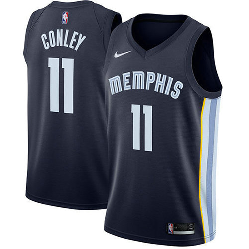 Camiseta baloncesto Mike Conley JR. 11 2017-18 Azul Memphis Grizzlies Hombre