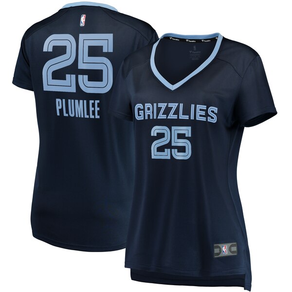 Camiseta baloncesto Miles Plumlee 25 icon edition Armada Memphis Grizzlies Mujer