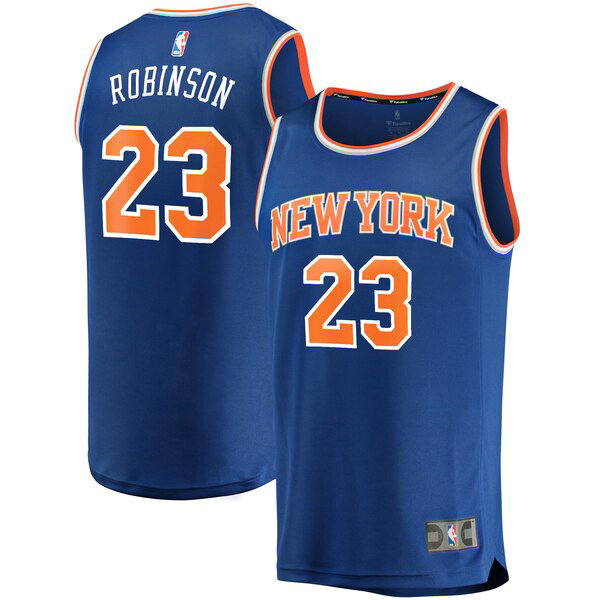 Camiseta baloncesto Mitchell Robinson 23 icon edition Azul New York Knicks Hombre
