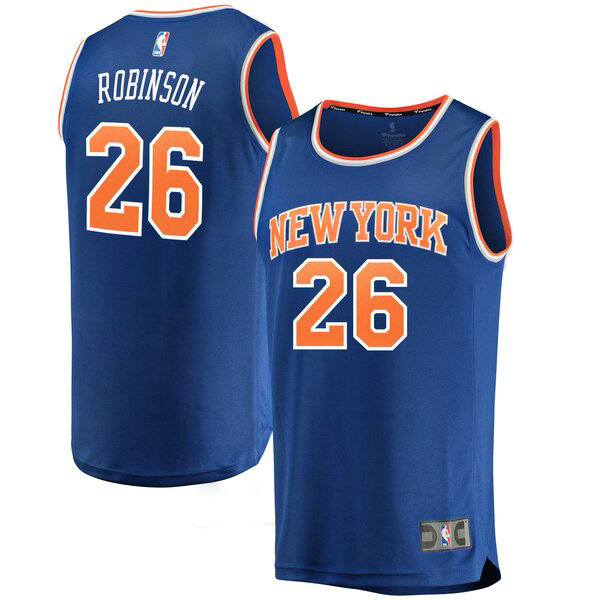 Camiseta baloncesto Mitchell Robinson 26 icon edition Azul New York Knicks Hombre