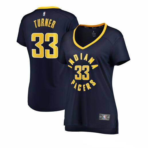 Camiseta baloncesto Myles Turner 33 icon edition Armada Indiana Pacers Mujer