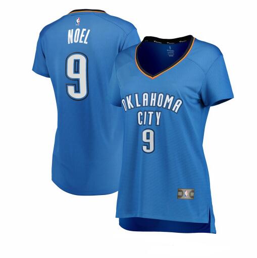Camiseta baloncesto Nerlens Noel 9 icon edition Azul Oklahoma City Thunder Mujer