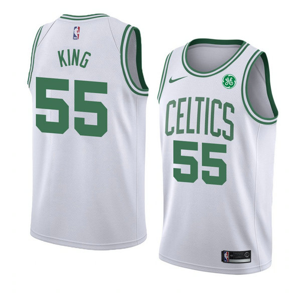 Camiseta baloncesto Nick King 55 Association 2018 Blanco Boston Celtics Hombre