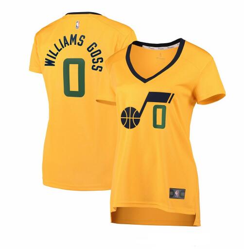 Camiseta baloncesto Nigel Williams-Goss 0 statement edition Amarillo Utah Jazz Mujer