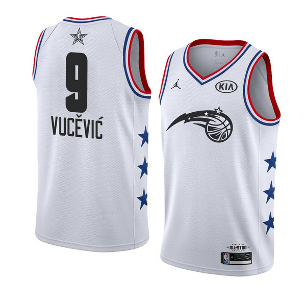 Camiseta baloncesto Nikola Vucevic 9 Blanco All Star 2019 Hombre