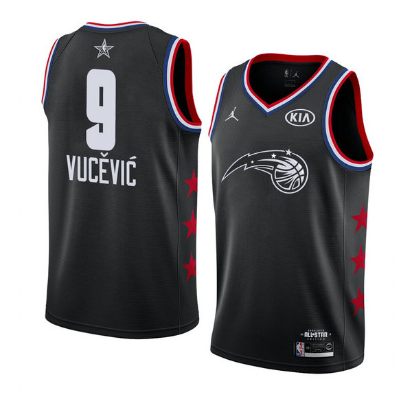 Camiseta baloncesto Nikola Vucevic 9 Negro All Star 2019 Hombre