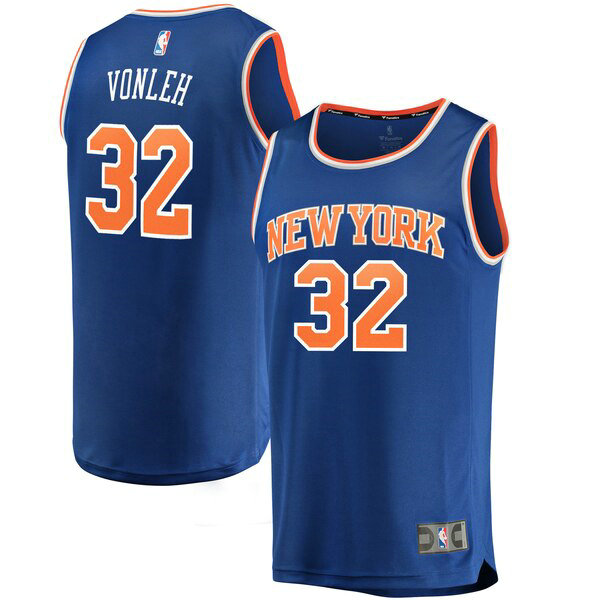 Camiseta baloncesto Noah Vonleh 32 icon edition Azul New York Knicks Hombre