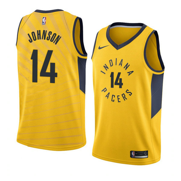 Camiseta baloncesto Omari Johnson 14 Statement 2018 Amarillo Indiana Pacers Hombre