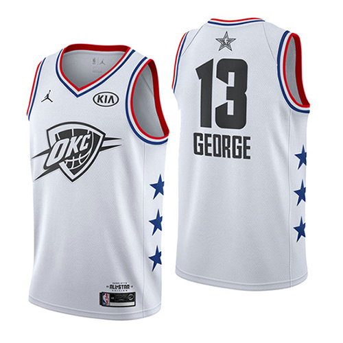 Camiseta baloncesto Paul George 13 Blanco All Star 2019 Hombre
