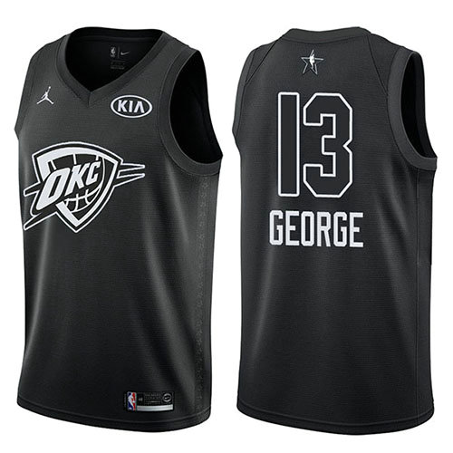 Camiseta baloncesto Paul George 13 Negro All Star 2018 Hombre