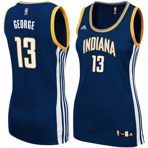 Camiseta baloncesto Paul George 13 Réplica Armada Indiana Pacers Mujer